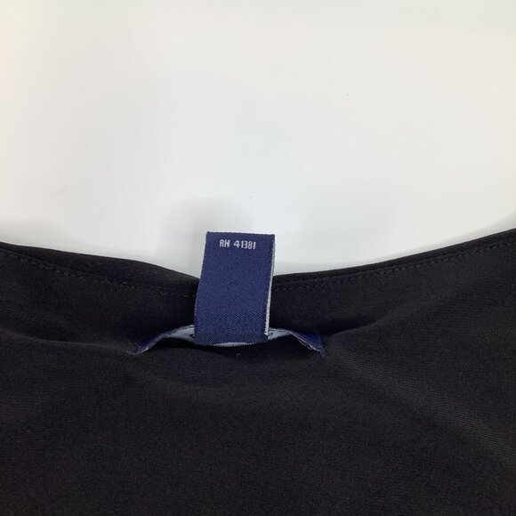 Chaps Highland Black Dress Medium iWith Sequined Shoulders 3/4 Sleeves & Midi NW - Picture 10 of 10